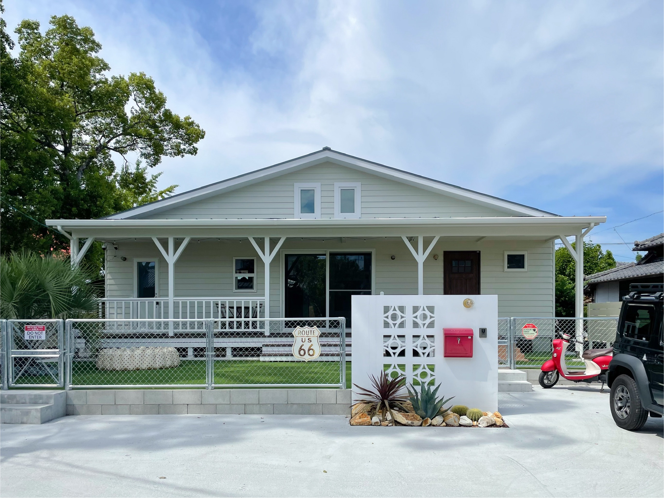 海辺にいるような開放感を楽しむ家のイメージ